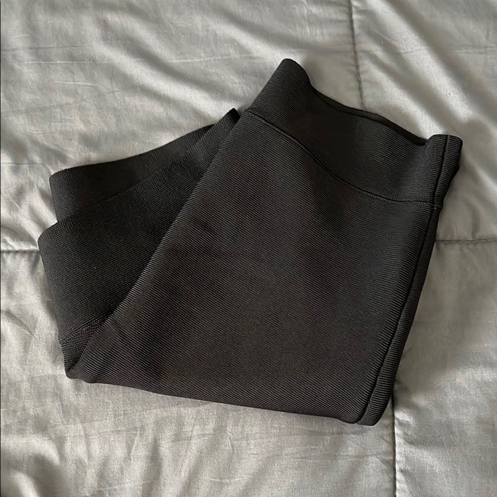 BCBG Silvie Bodycon Mini Skirt Black Size S